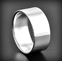 Bague Argent anneau large Bague Argent anneau large