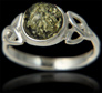 Bague Argent et Ambre Adriana Bague Argent et Ambre Adriana