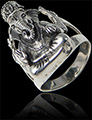 Bague en Argent Ganesh Bague en Argent Ganesh