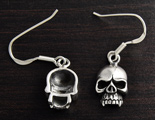 Boucles d'oreilles Argent Skull Boucles d'oreilles Argent Skull
