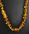 Collier Bébé Ambre Miel Collier Bébé Ambre Miel