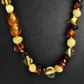 Collier Bébé Ambre Multicolore Collier Bébé Ambre Multicolore