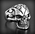 Bague Argent Biker