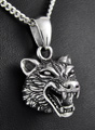 Pendentif Argent Tête de Loup Pendentif Argent Tête de Loup