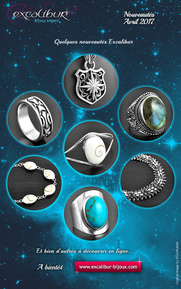 Aper�u des derni�res nouveaut�s bijoux Excalibur