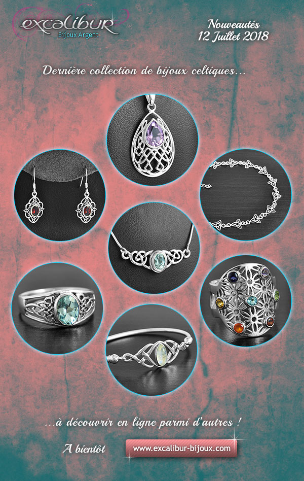 Aper�u des derni�res nouveaut�s bijoux Excalibur