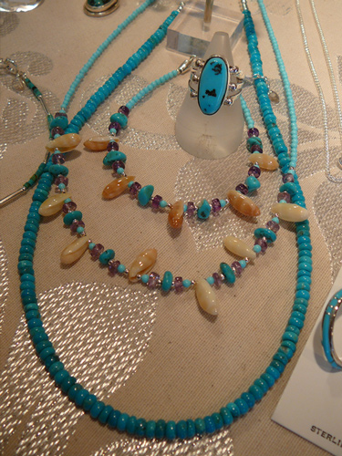 Vitrine turquoise