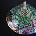 M�daillon abalone et am�thyste